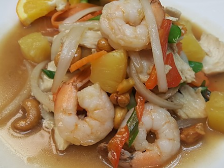 Order Chicken and Shrimp Cashew food online from Thaiwat Restaurant store, Reading on bringmethat.com