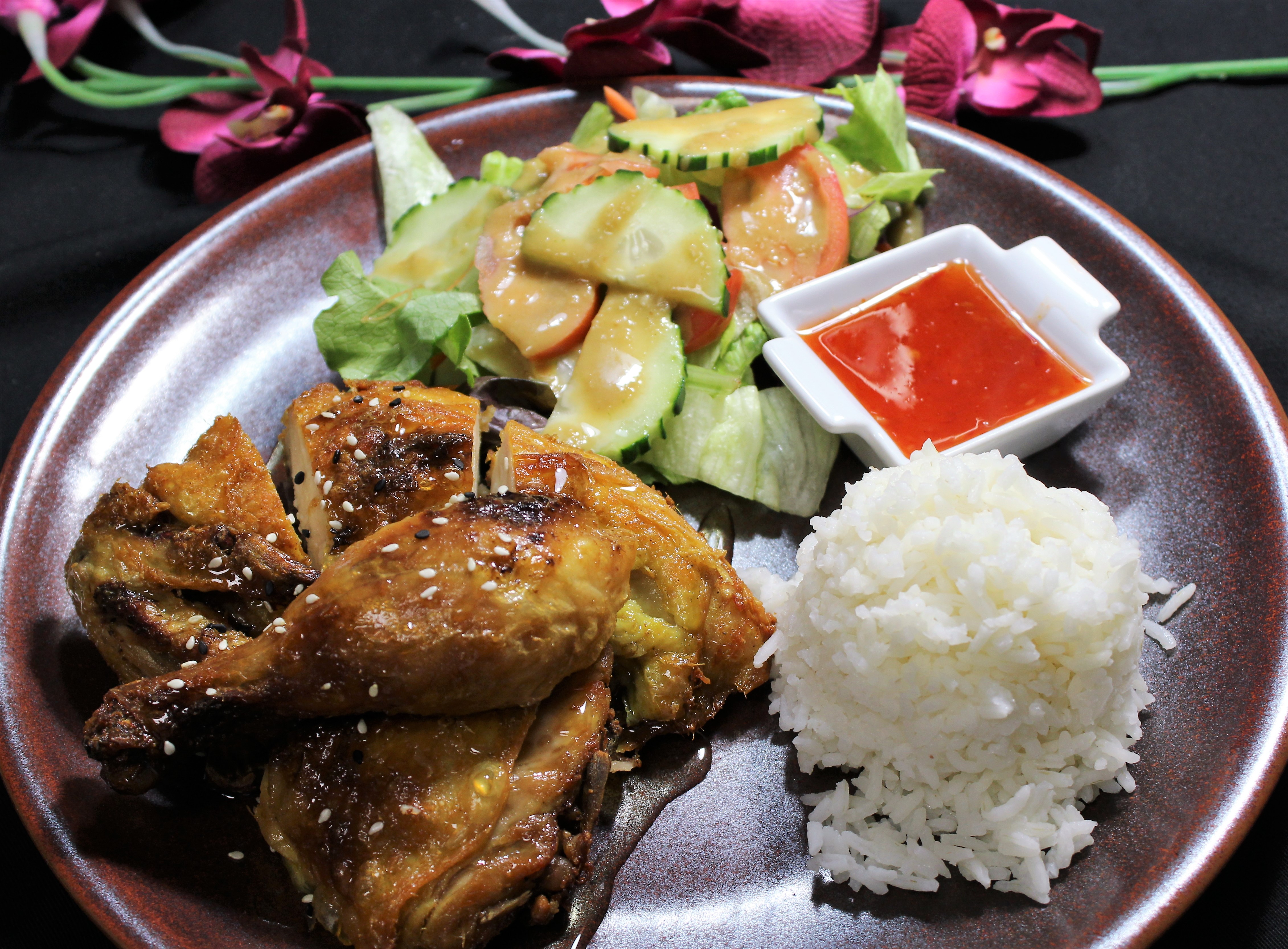 Order Thai BBQ Chicken food online from Cafe De Thai & Sushi store, Oceanside on bringmethat.com