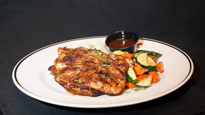 Order Blackened Chicken Plate food online from Monterey Cookhouse store, Monterey on bringmethat.com