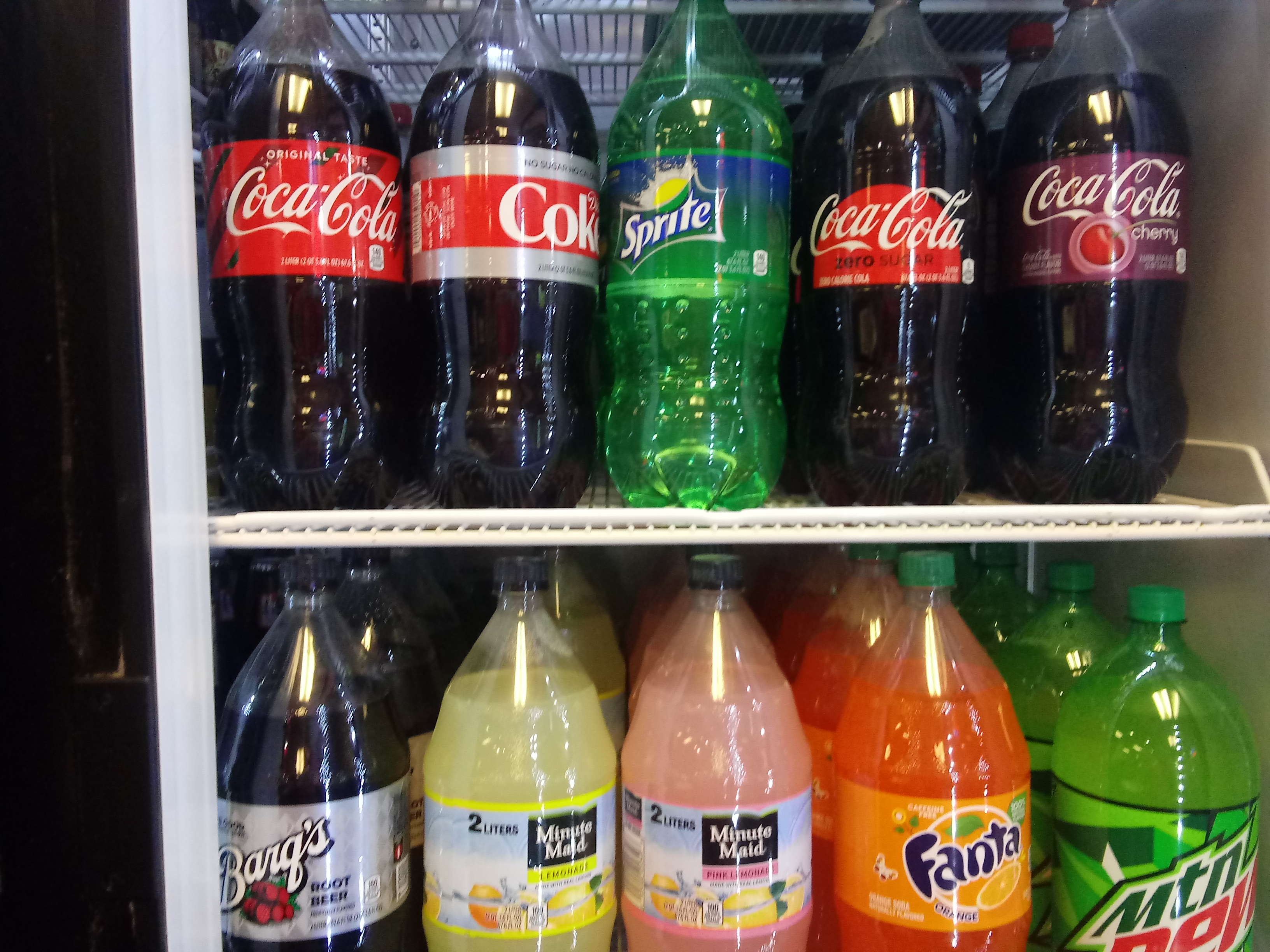 Order Soft Drink - 2 liters food online from South Of Chicago Pizza & Beef store, Greenwood on bringmethat.com