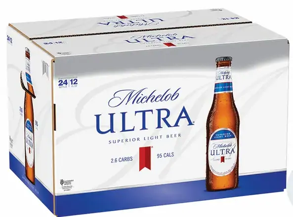 Order Michelob Ultra 4.2 % abv 24-Pack 12oz Btls food online from Sousa Wines & Liquors store, Mountain View on bringmethat.com