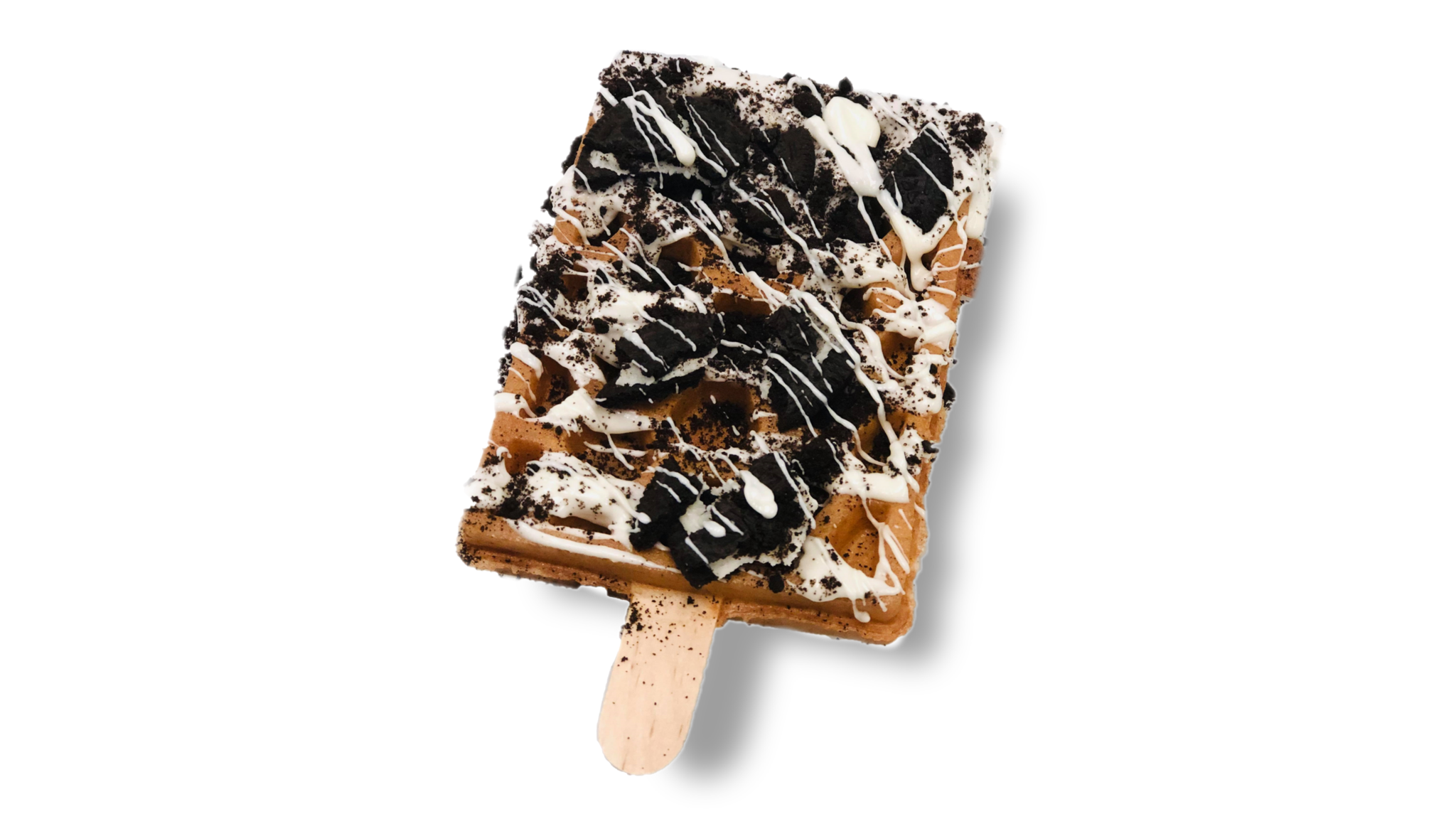 Order Cookies and Cream Waffle food online from B's In a Pod store, McAllen on bringmethat.com