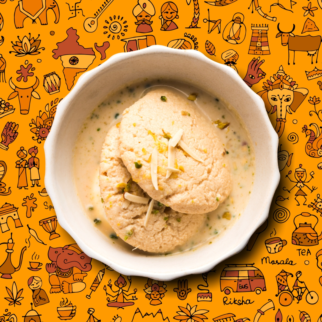 Order Rasmalai food online from The Roll Co. store, San Francisco on bringmethat.com