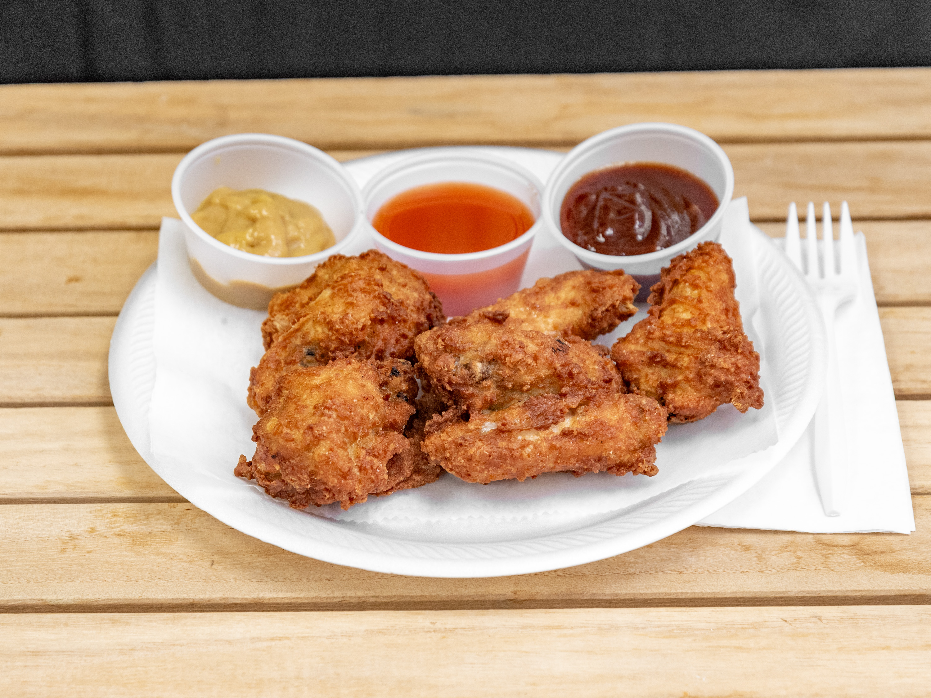 Order Hot Wings 6 Pieces food online from A1 Grocery & Deli store, Waterbury on bringmethat.com