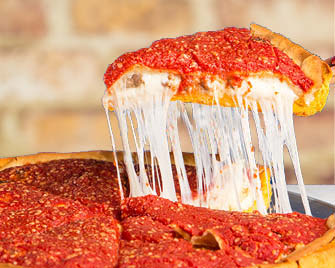 Order Stuffed Pizza food online from Beggars Pizza store, Blue Island on bringmethat.com