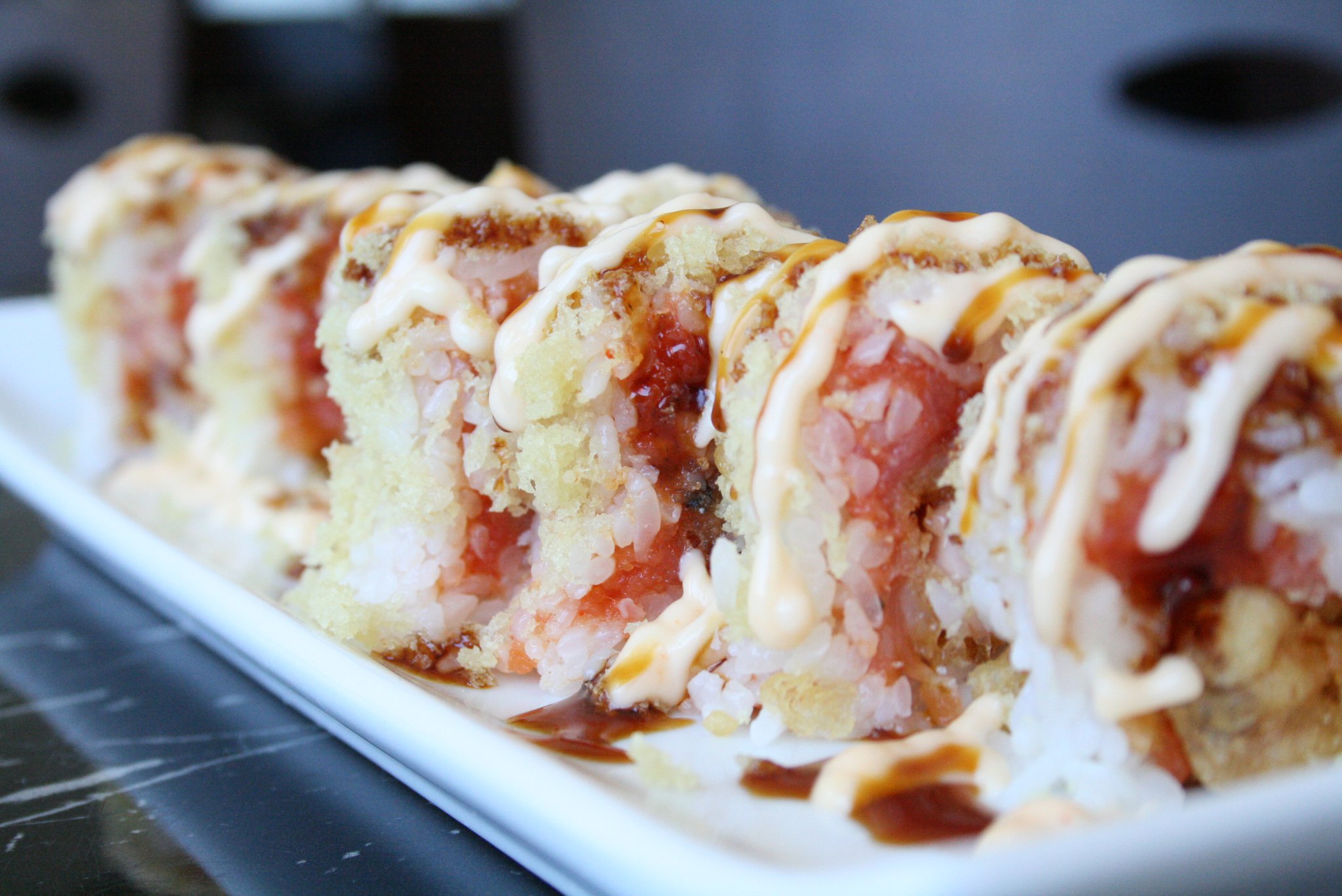 Order Sweet Volcano Roll food online from Bad Sushi store, Los Angeles on bringmethat.com