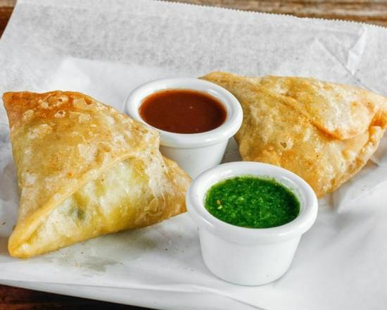 Order Vegetable Samosa food online from Tecate Grill store, Fort Collins on bringmethat.com
