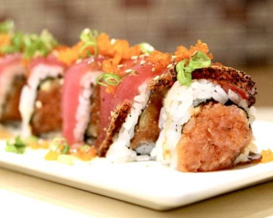 Order Double Tuna Roll food online from Kampai Sushi store, Los Alamitos on bringmethat.com