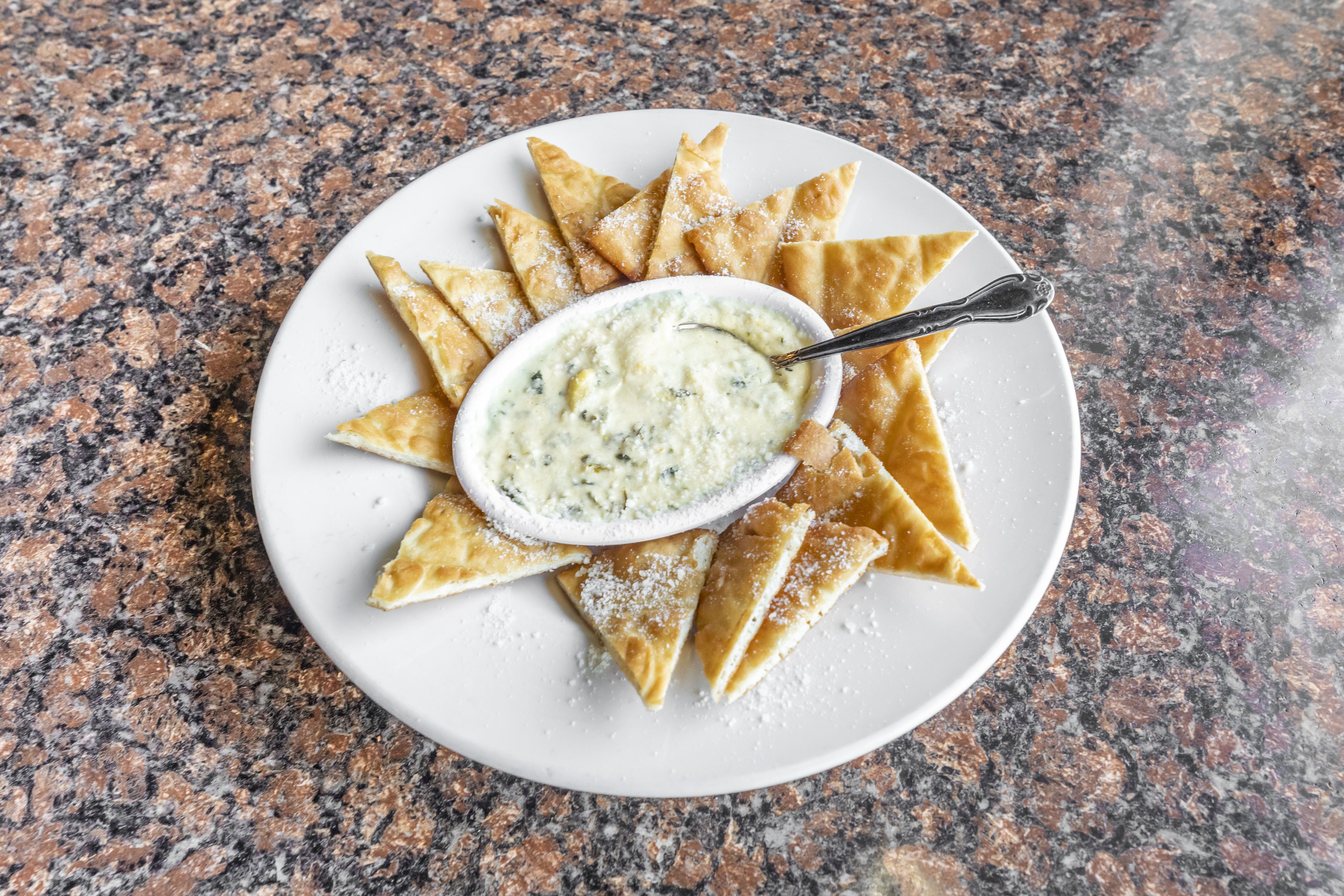 Order Spinach Dip - Appetizer food online from X & O Sports Bar store, Palos Heights on bringmethat.com