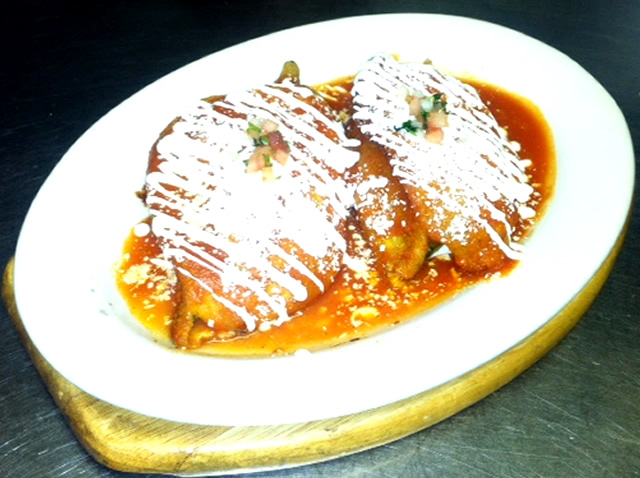 Order Chiles Rellenos food online from Viva Mexico store, Flemington on bringmethat.com