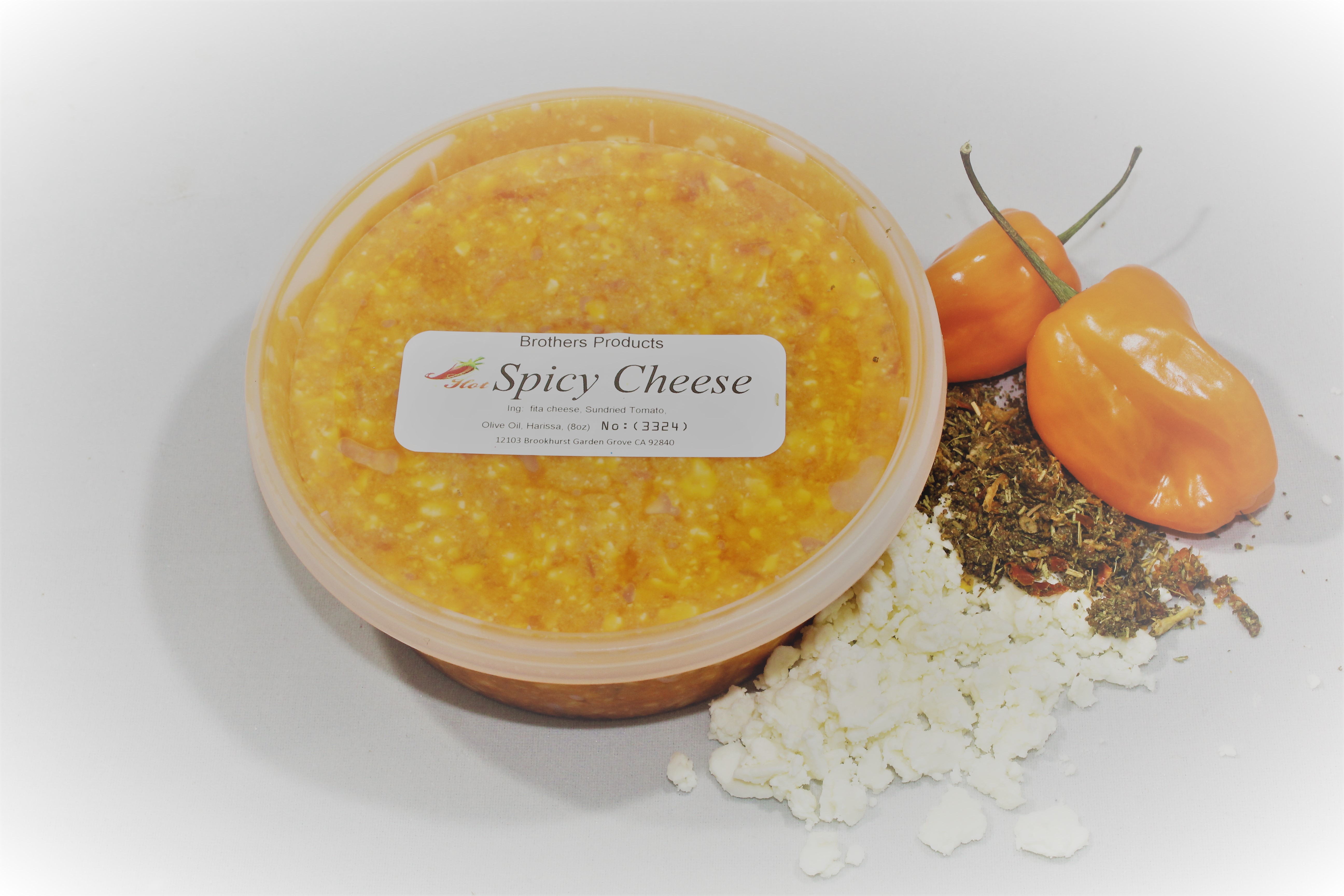 Order Spicy Feta Cheese food online from Brothers Juicery store, Garden Grove on bringmethat.com
