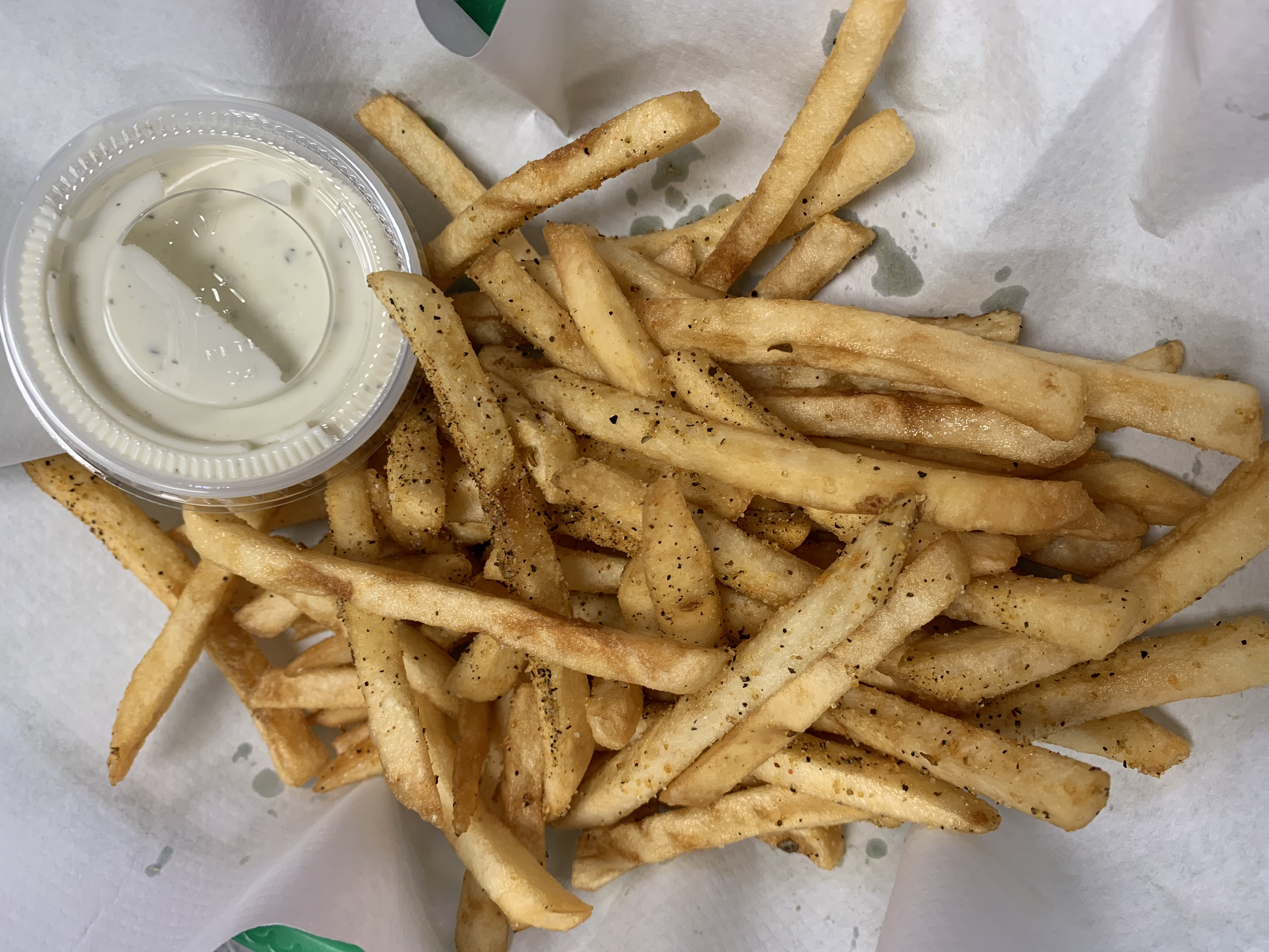 Order Lemon Pepper Fries   (not good for delivery) food online from Cajun Seafood House store, Los Angeles on bringmethat.com