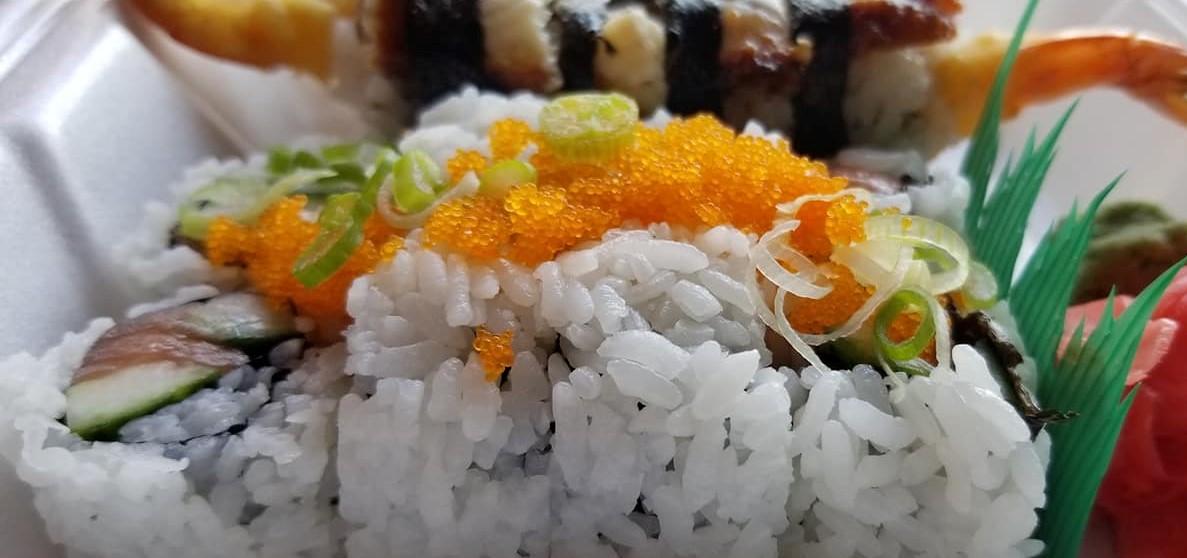 Order 28. Rocky Mountain Roll food online from Biwako Sushi store, Saline on bringmethat.com