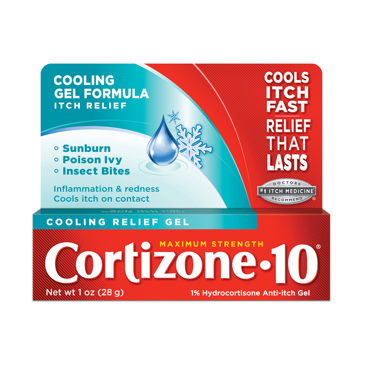 Order Cortizone 10 Cooling Relief Anti-Itch Gel, Maximum Strength - 1 oz food online from Rite Aid store, MILLER PLACE on bringmethat.com