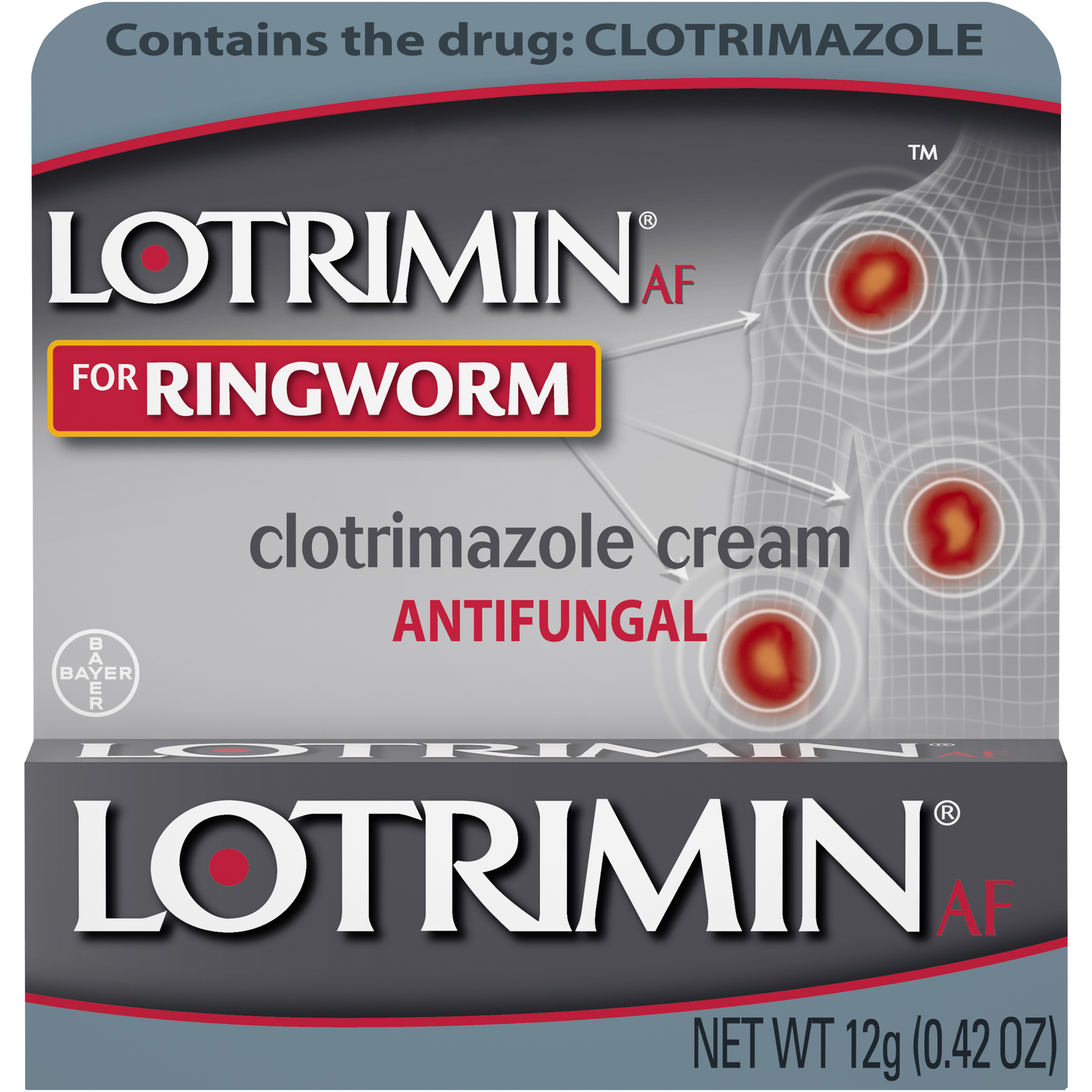 Order Lotrimin AF Antifungal, Clotrimazole Cream - 0.42 oz food online from Rite Aid store, CORNING on bringmethat.com