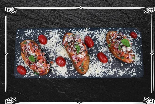 Order Toms Bruschetta food online from Roma Restaurant & Pizzeria store, Clifton on bringmethat.com