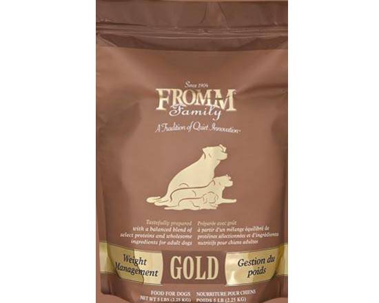 Order Fromm Gold Weight Management 15# food online from Wichita Falls Pet Supply store, Wichita Falls on bringmethat.com