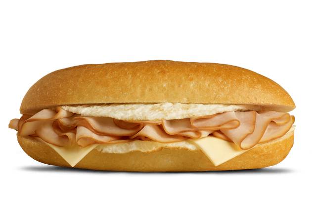 Order Hoagie - Egg White Omelet - Honey Smoked Turkey food online from Wawa 200 store, Chalfont on bringmethat.com