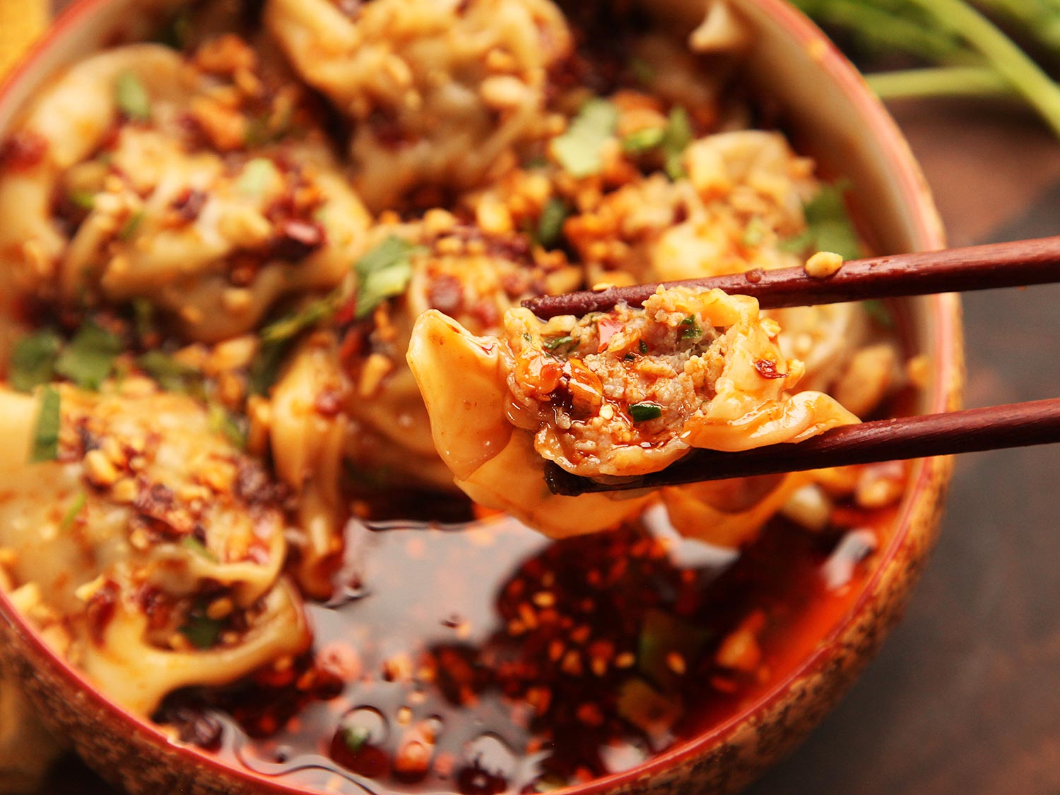 Order Spicy Chili Dumplings food online from Golden Island store, San Diego on bringmethat.com