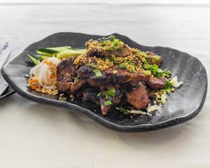 Order M 3. Malaysian Grilled Pork Chop food online from House Malaysian store, Cliffside on bringmethat.com