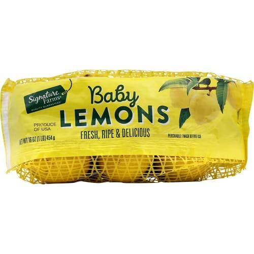 Order Signature Farms · Baby Lemons (16 oz) food online from Safeway Express store, Yakima on bringmethat.com