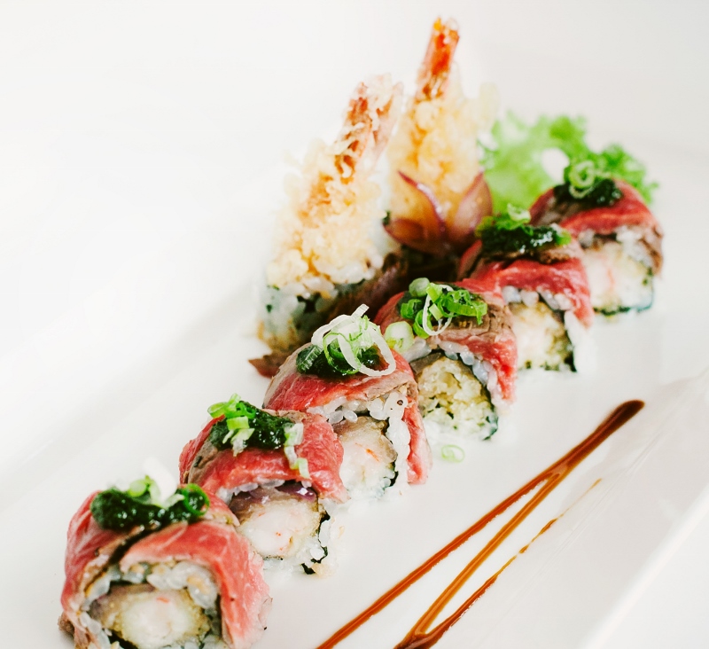Order Ocean Grill Roll food online from Ohayo Japanese Cuisine store, Babylon on bringmethat.com