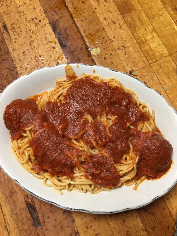 Order Spaghetti with Marinara - Pasta food online from Pizza Town store, Newark on bringmethat.com