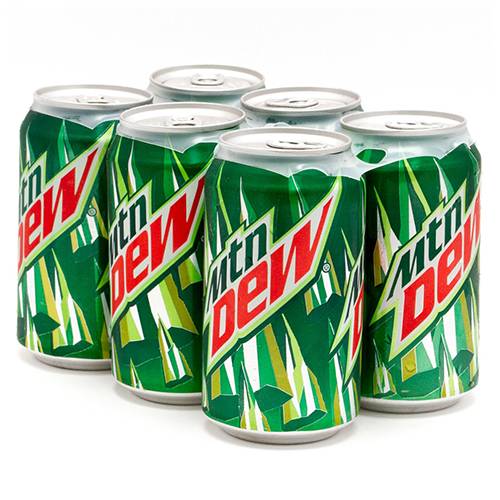 Order Mountain Dew - 12 oz Cans/6 Pack food online from Bottle Shop & Spirits store, Los Alamitos on bringmethat.com