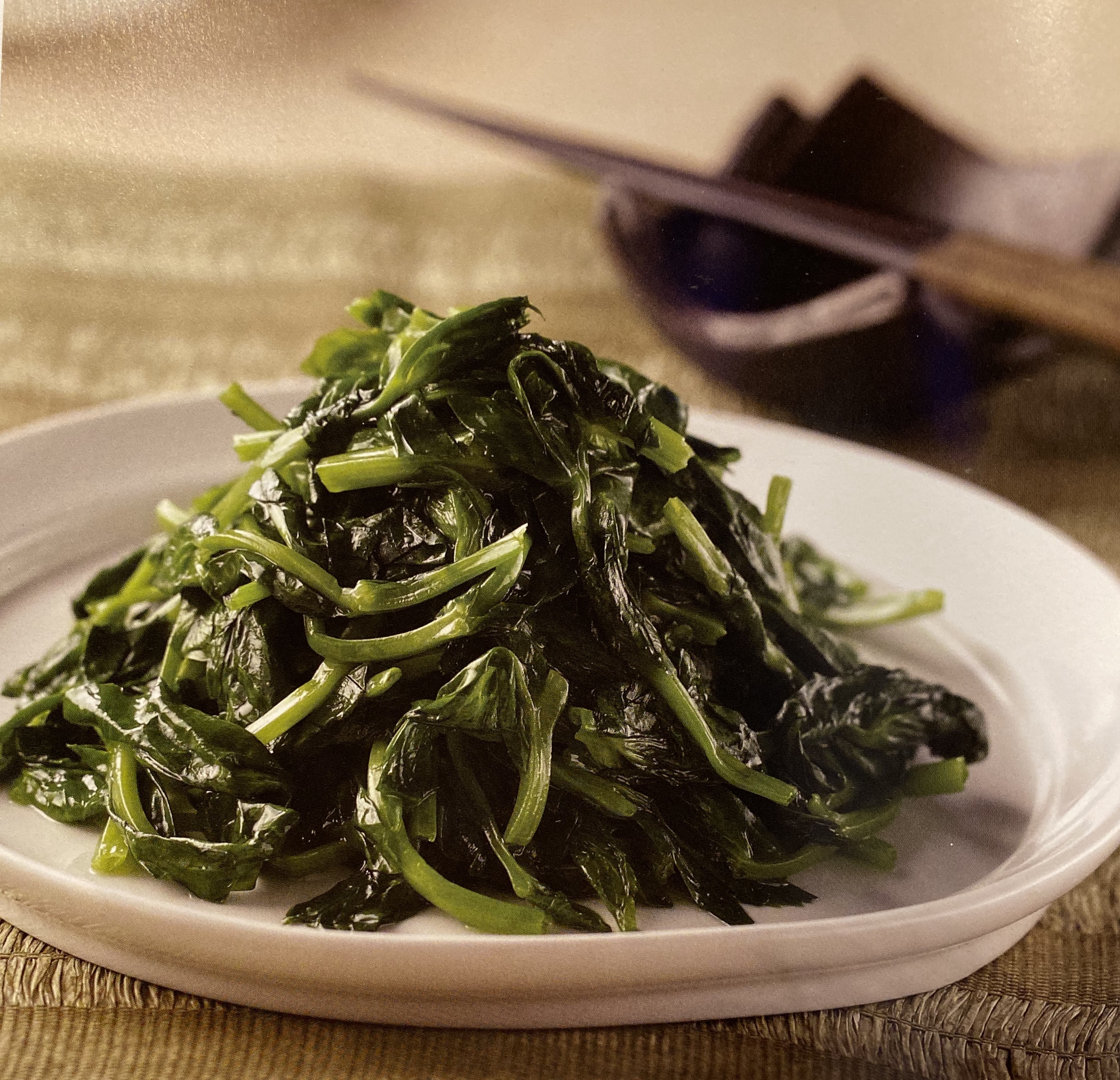 Order Stir Fried Pea Sprouts 清炒豌豆尖 food online from Meizhou Dongpo store, Irvine on bringmethat.com