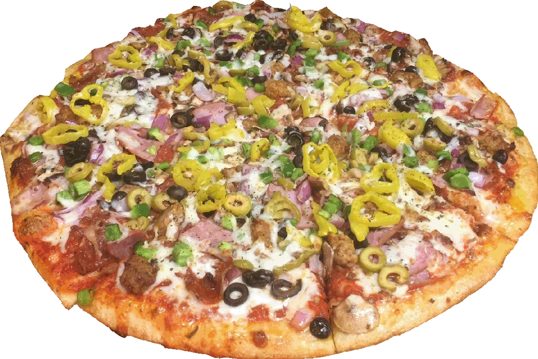 Order 10" Masterpiece Pizza food online from Davinci Pizza store, Frankfort on bringmethat.com