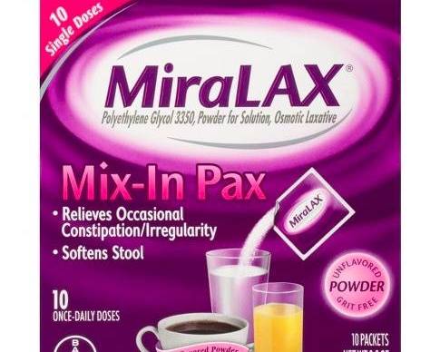 Order MiraLax Mix-In Pax 10 ct food online from McLean Ave Pharmacy store, Yonkers on bringmethat.com