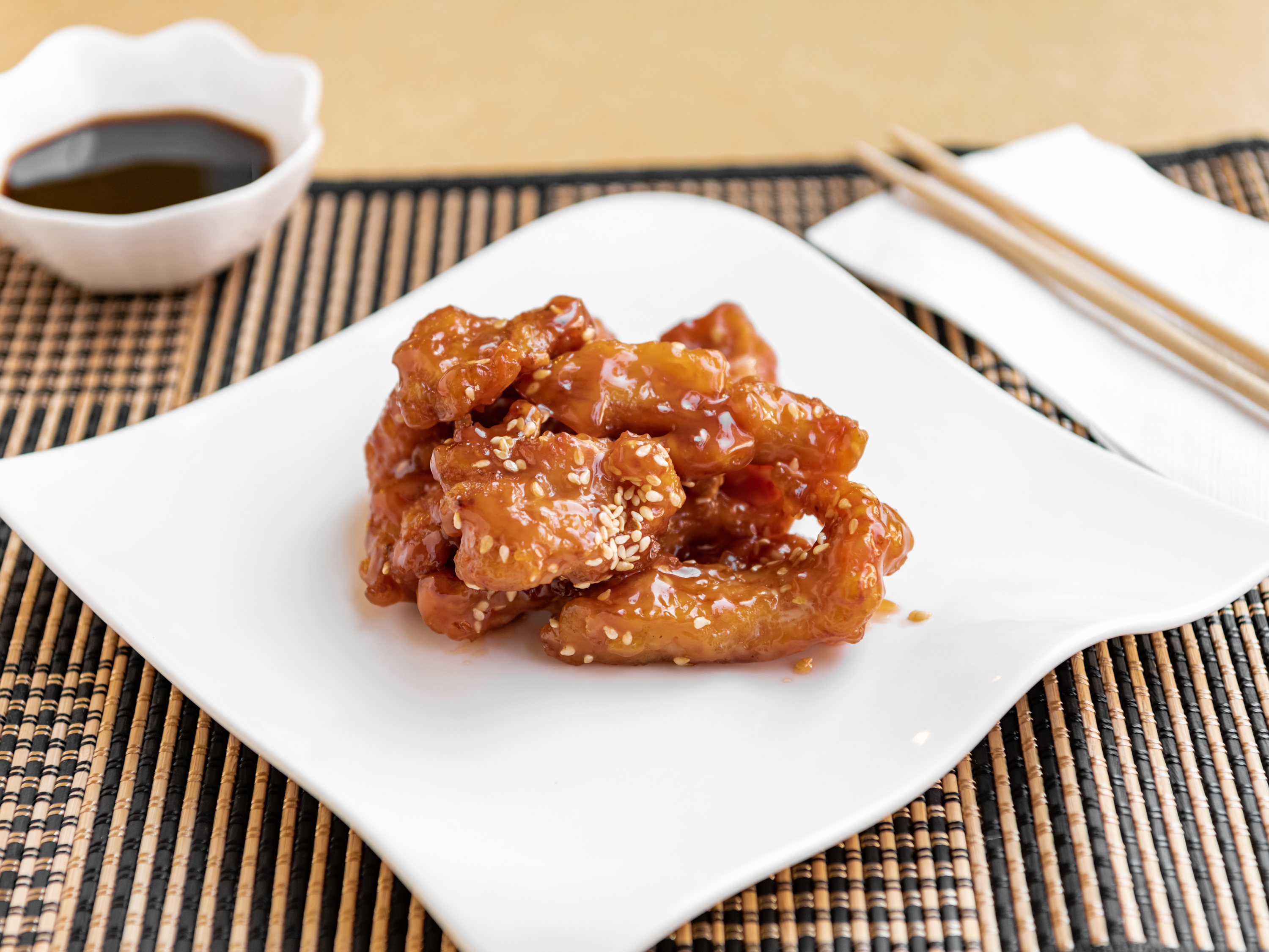 Order Sesame Chicken food online from Chinese Express store, Berkeley on bringmethat.com
