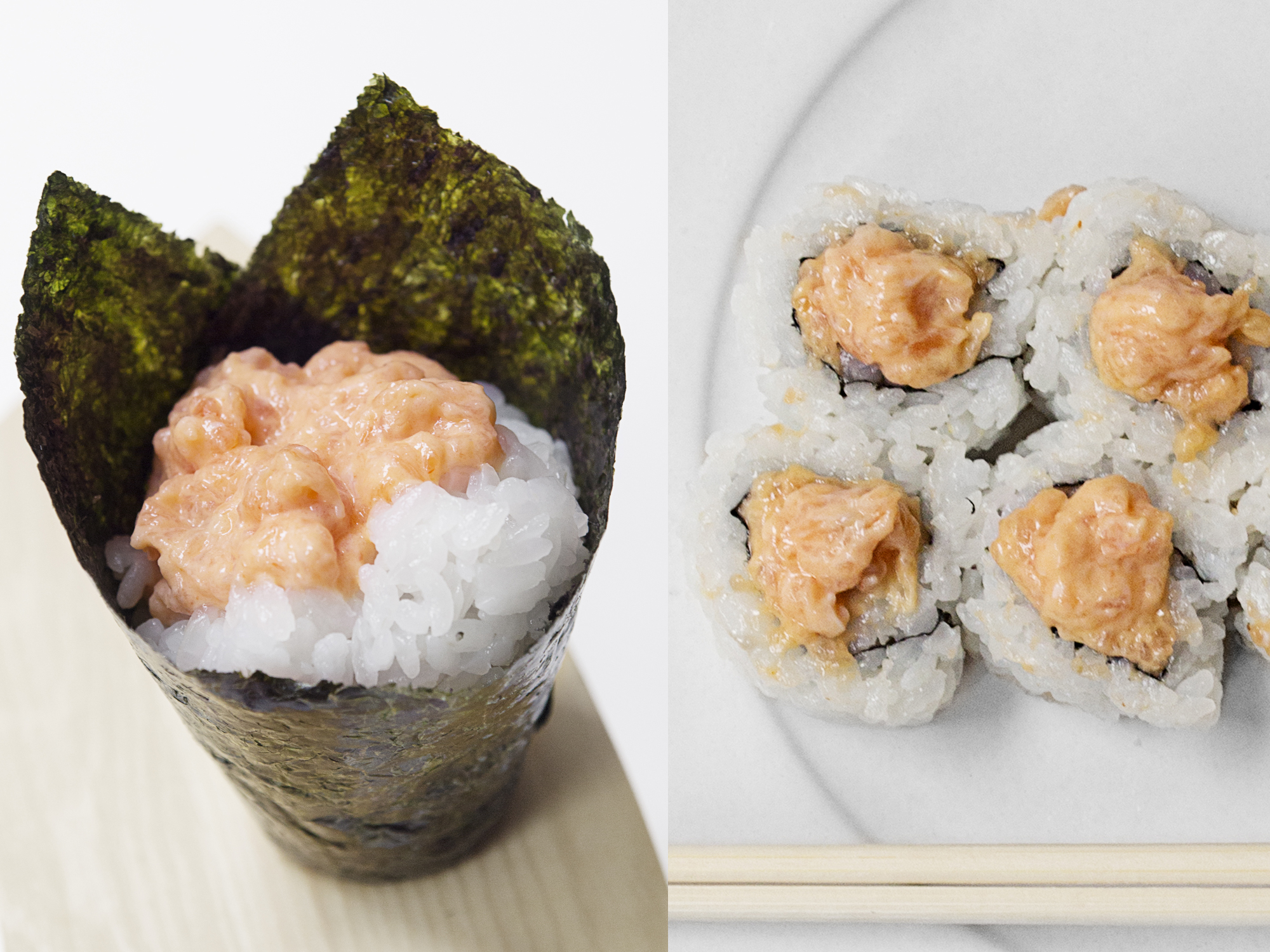 Order Spicy Salmon food online from Aki Sushi store, New York on bringmethat.com