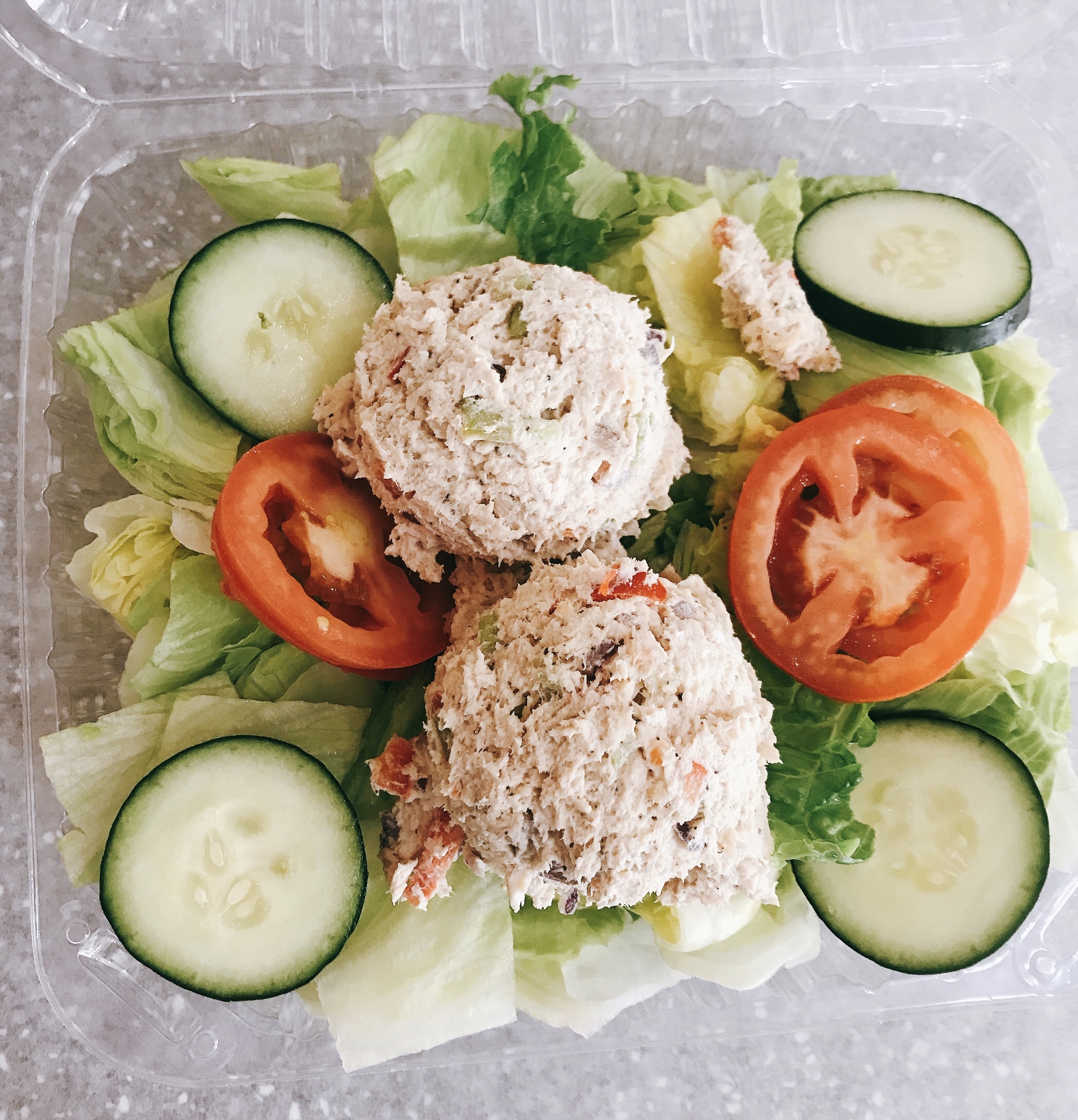 Order Big Chicken Salad food online from Le Diplomate Cafe store, Irvine on bringmethat.com