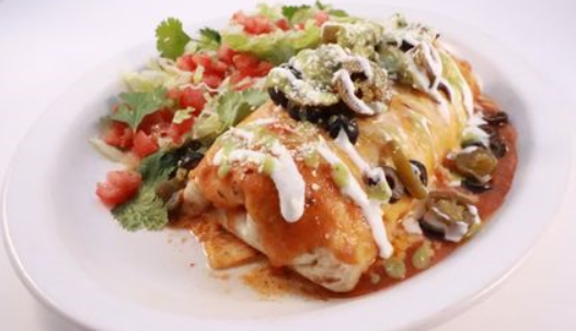 Order Mega Burrito food online from Fiesta Mexican Restaurant store, Kennewick on bringmethat.com