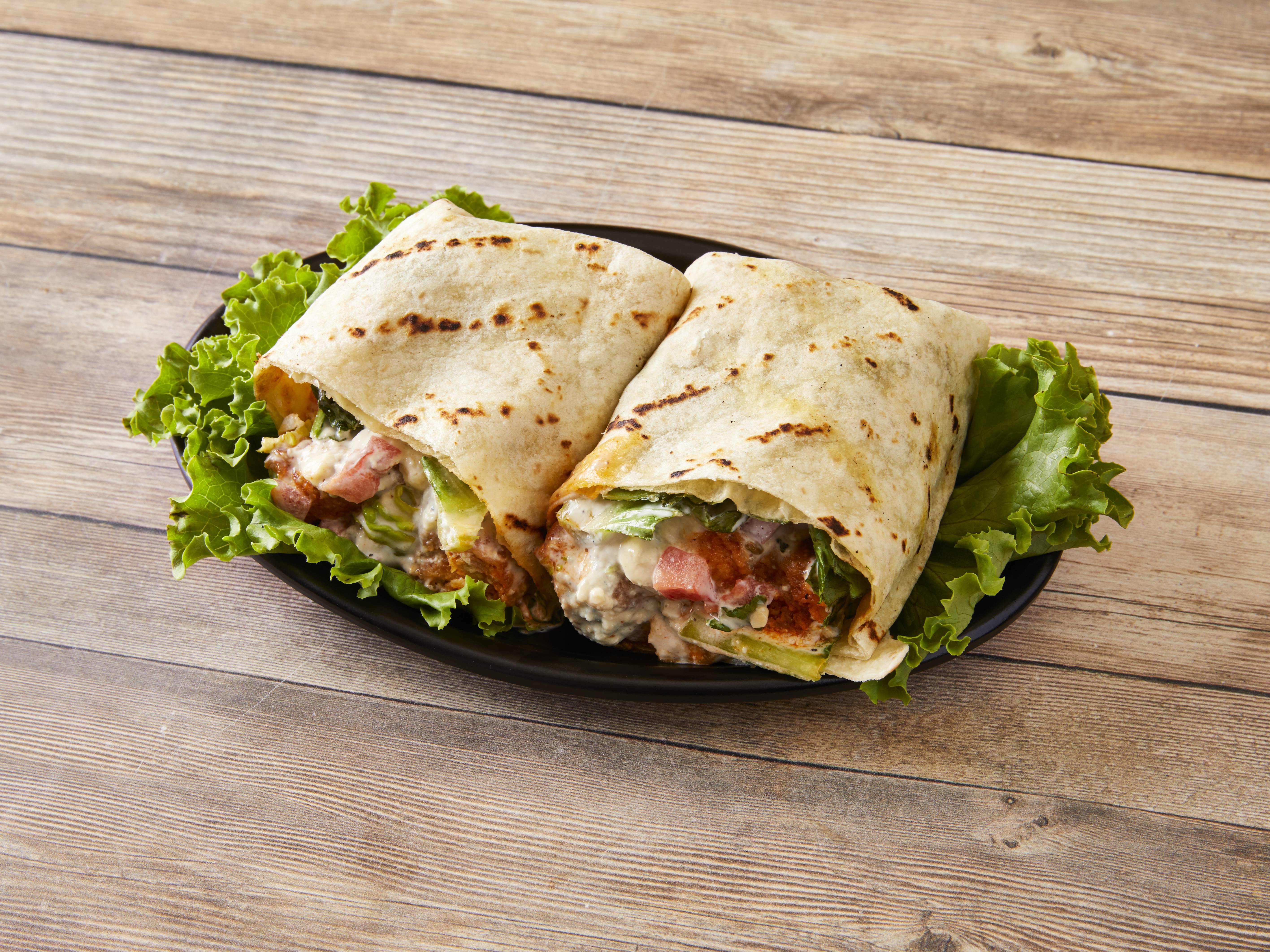 Order Buffalo Chicken Wrap food online from Harvey's On the Mall store, Kalamazoo on bringmethat.com