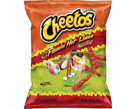 Order Flaming Hot Cheetos Limon 3.5oz food online from Extra Mile 3056 store, Vallejo on bringmethat.com