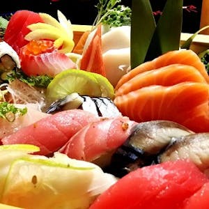 Order Sushi Love Boat (For 3) food online from Royal Stix Restaurant store, Fayetteville on bringmethat.com