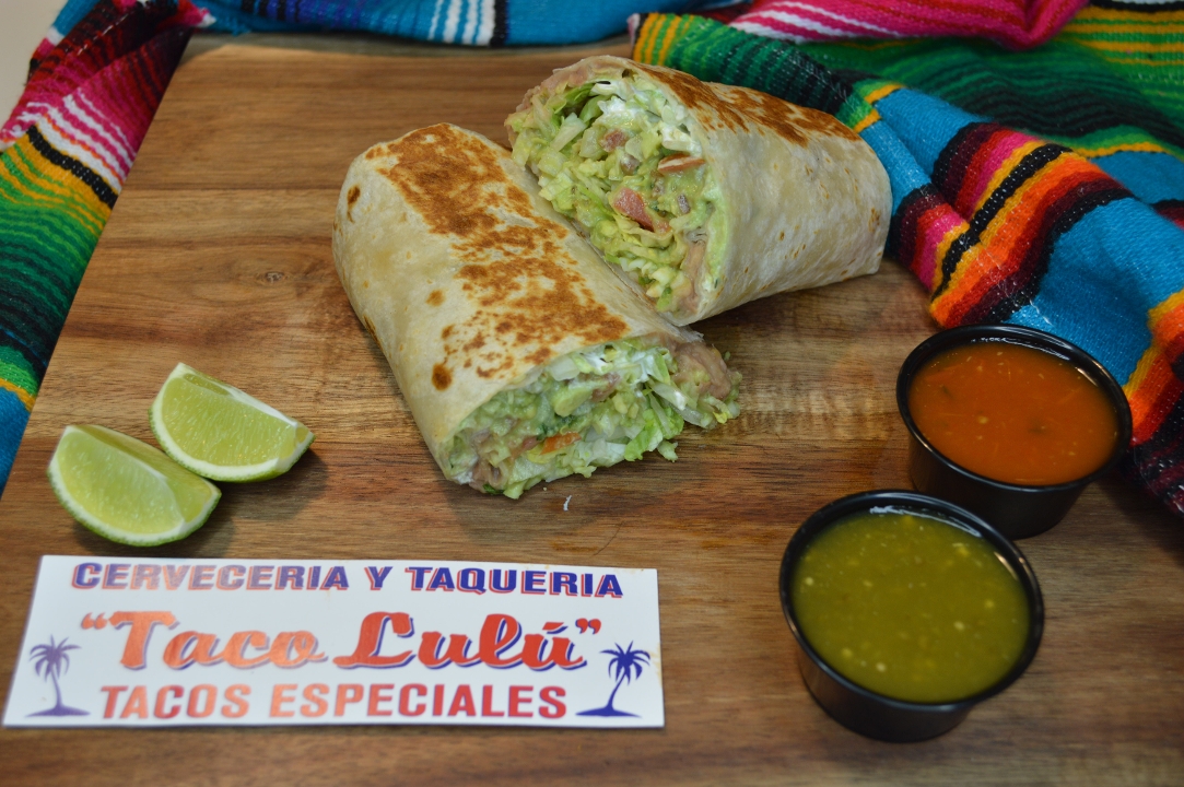 Order Guacamole Burrito food online from Taco Lulu store, Chicago on bringmethat.com