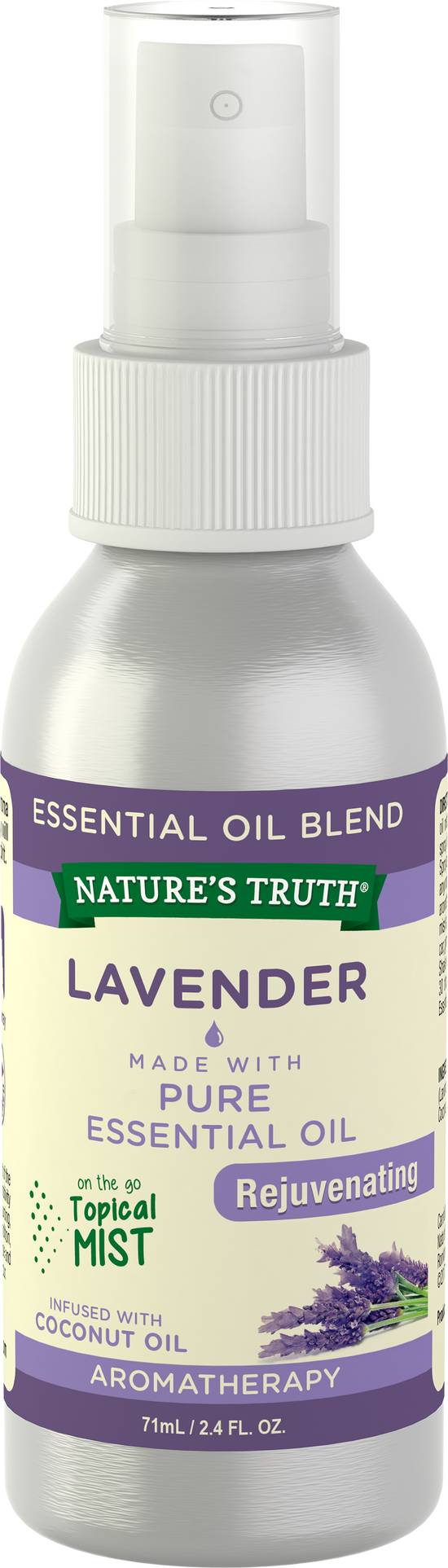 Order Nature's Truth Lavender Mist Spray (2.4 oz) food online from Rite Aid store, Palm Desert on bringmethat.com