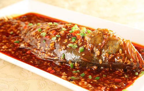 Order Whole Fish in Meat Sauce干烧个鱼 food online from Frice store, Chino Hills on bringmethat.com