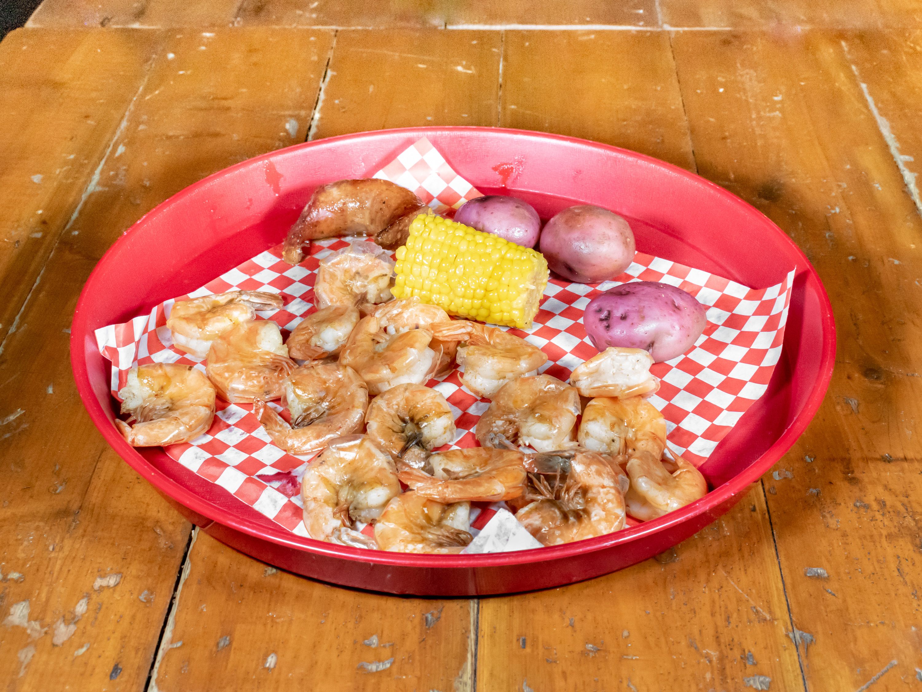 Order Boiled Shrimp food online from Bayou Kitchen Crawfish Kings store, Houston on bringmethat.com