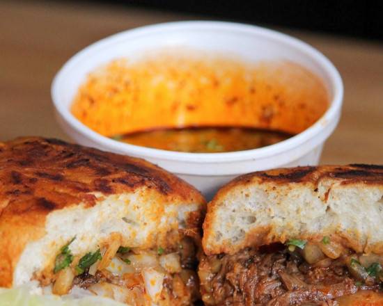 Order Birria Sandwich food online from Taylor To Your Eats,Llc store, Covington on bringmethat.com