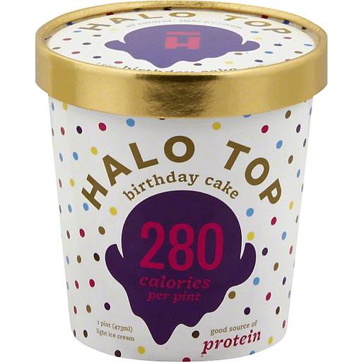 Order Halo Top Birthday Cake Ice Cream  (16 OZ) 40525 food online from Bevmo! store, Chico on bringmethat.com