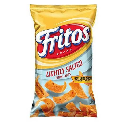 Order Fritos Corn Chips Lightly Salted Big Bag food online from IV Deli Mart store, Goleta on bringmethat.com