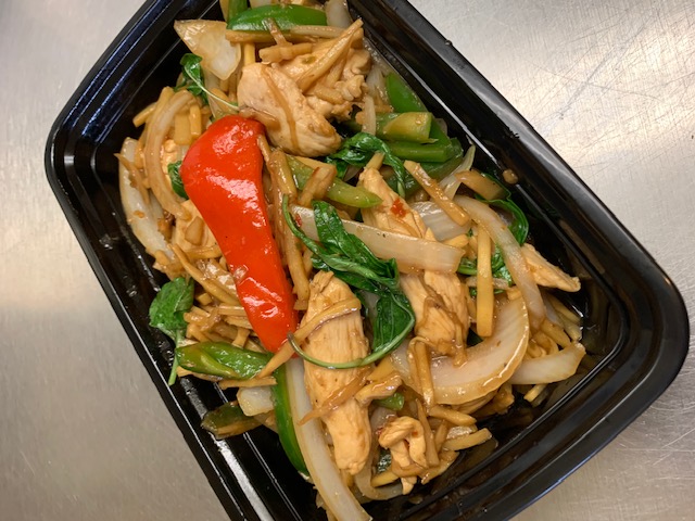Order 50. Spicy Basil and Chili food online from Thai Express Food Togo store, Redondo Beach on bringmethat.com