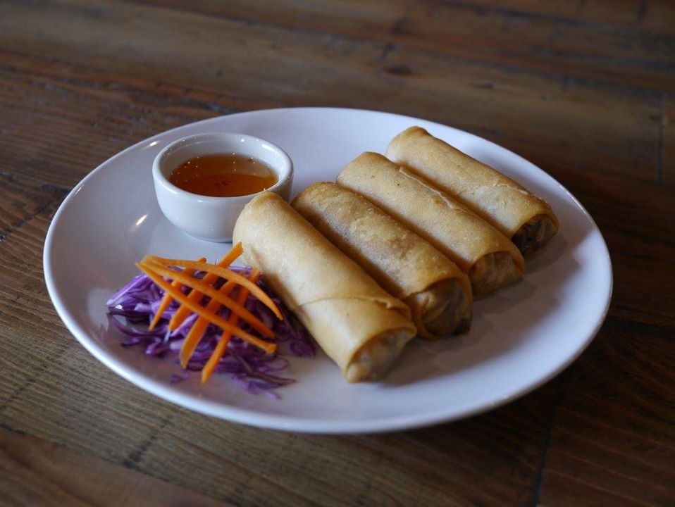 Order 4 Piece Spring Rolls food online from Eatthai store, Indianapolis on bringmethat.com
