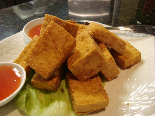 Order 6. Crispy Fried Tofu food online from The Lemongrass Cafe store, Tumwater on bringmethat.com