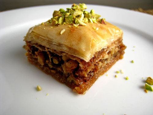 Order Walnut Baklava - Dessert food online from Zena American Mediterranean cuisine store, Oaklyn on bringmethat.com