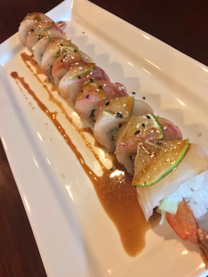 Order Citrus Snapper Roll food online from Aji Sushi store, College Station on bringmethat.com
